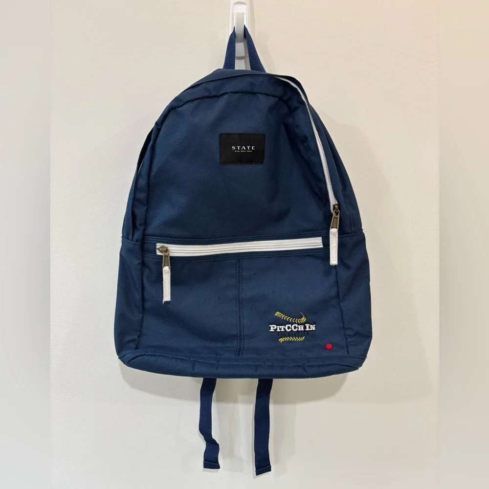 State Navy Blue Backpack